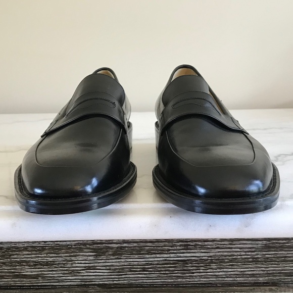 NWOT COLE HAAN BLACK LEATHER PENNY LOAFER - Picture 3 of 10